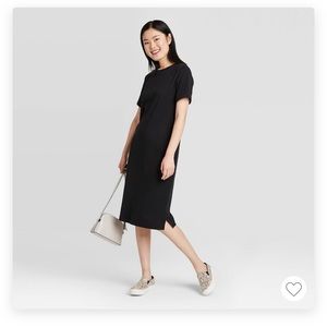 Short sleeve t-shirt dress